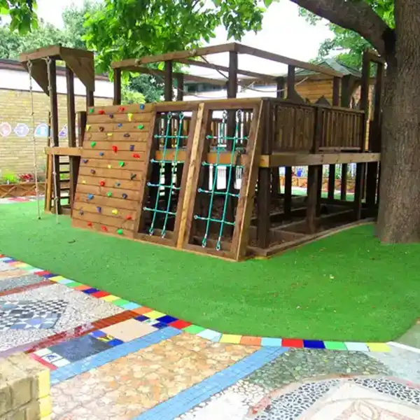 St Augustine's School Playground in Hammersmith London