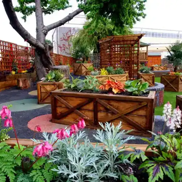 Grazebrook School Playground in Thornton Health Croydon London