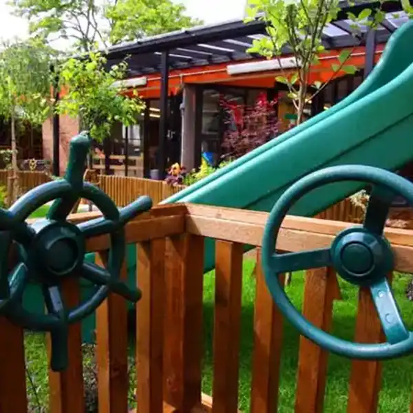 Somerset School Playground in Battersea London